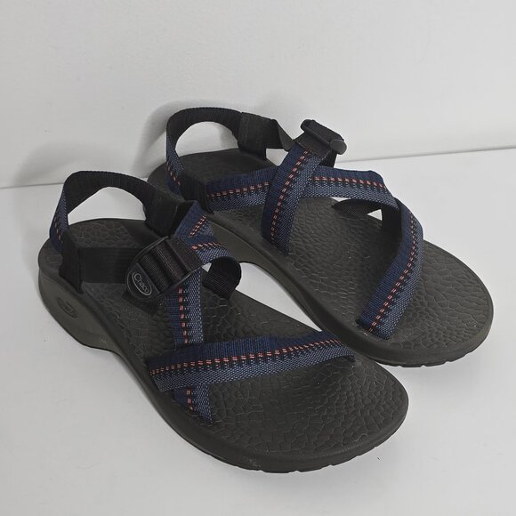 Chaco Mens Updraft Sandals Size 13 Outdoor Hiking Water Sport Straps Pylon Blue - Picture 1 of 8